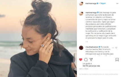 Marimar Vega y Horacio Pancheri terminan su relación amorosa