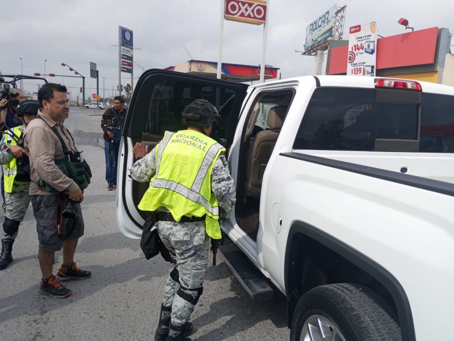 Llegan 215 Elementos de la Guardia Nacional a Matamoros para Reforzar la Frontera Norte