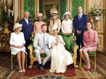 Príncipe Harry y Meghan bautizan a su bebé en ceremonia secreta