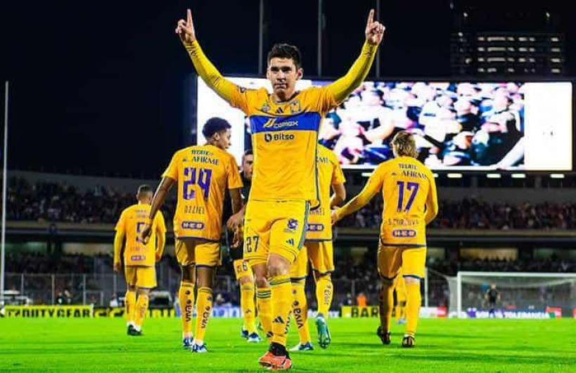 Tigres se lleva ventaja en la ida de la semifinal de la Liga MX