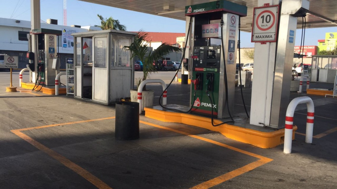Cierran gasolineras en Matamoros; empresarios cumplen amenaza