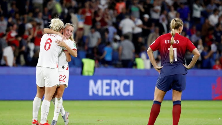  Inglaterra es la primera clasificada a semifinales de la Copa Mundial Femenil 