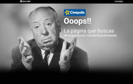 Cae página oficial de Cinépolis 