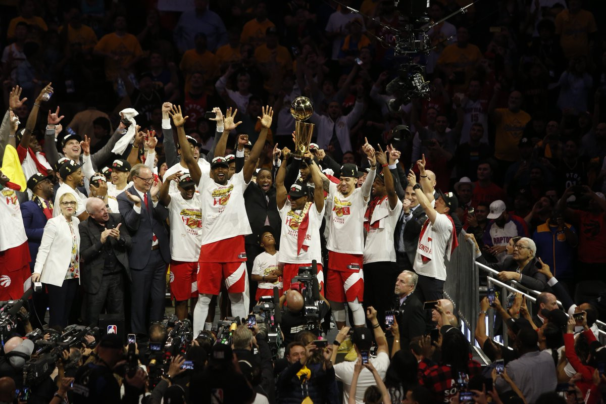 Los Raptors son campeones de la NBA por primera vez
