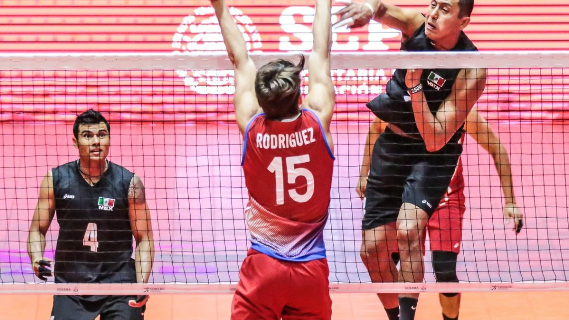 México gana tercer partido en Copa Panamericana de Voleibol
