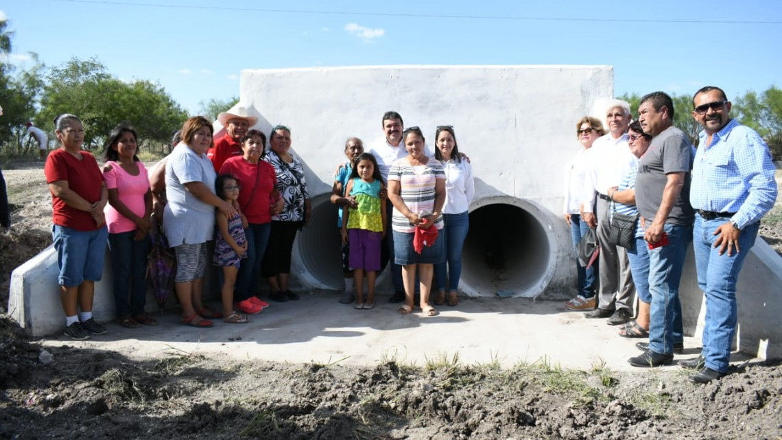 Entrega Alcalde de Río Bravo obras de infraestructura social