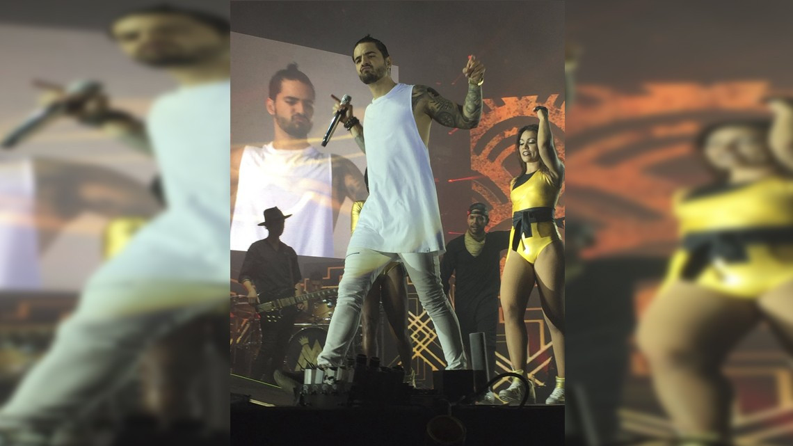 Maluma triunfa en Tampico 