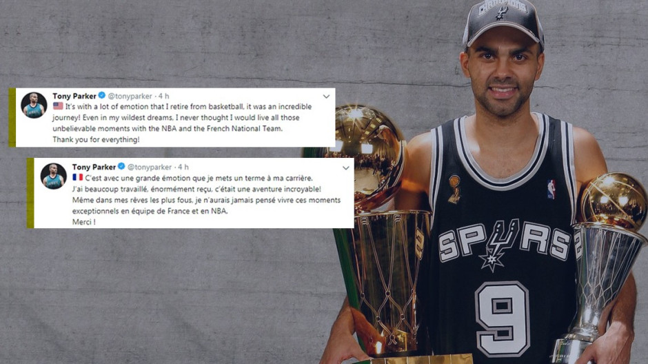 Tony Parker anuncia su retiro