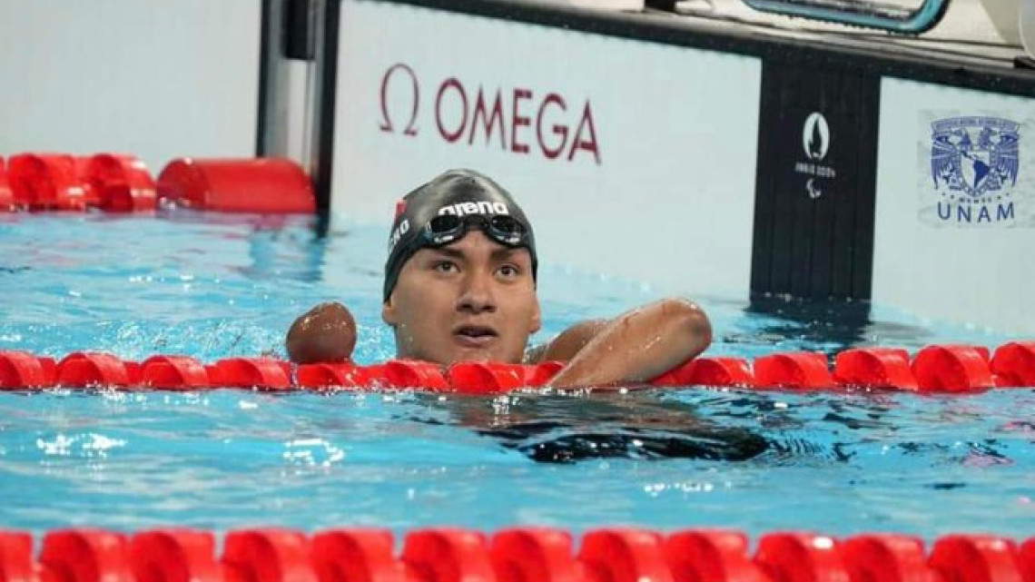 ¡MEXICANO DE BRONCE! Ángel Camacho se sube al podio en los 100m libres