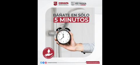 Invita COMAPA a contribuir a la conservación del agua