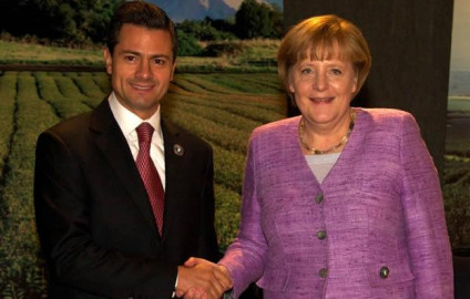 Angela Merkel estará en México los días 9 y 10