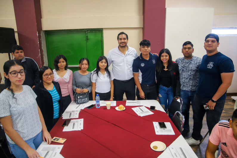 Participaron jóvenes con Alcalde Carlos Peña Ortiz en Foro Juvenil de la Agenda 2030