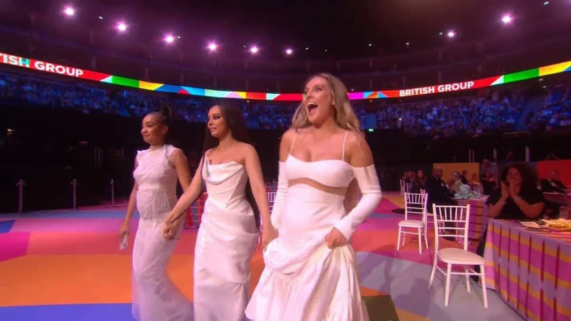 Little Mix hace historia en los Brit Awards como mejor grupo británico