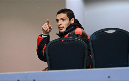 Raúl Jiménez, presente en el entrenamiento de Wolverhampton
