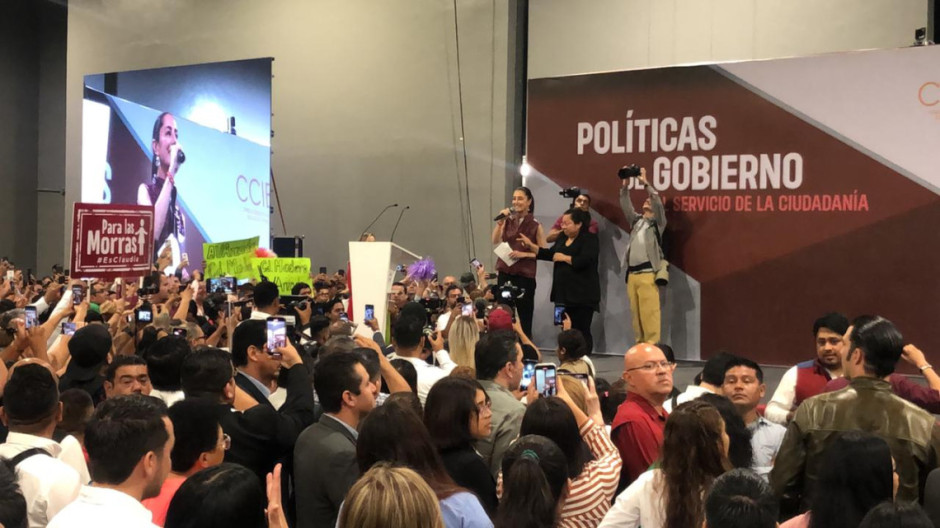 Claudia Sheinbaum imparte conferencia magistral