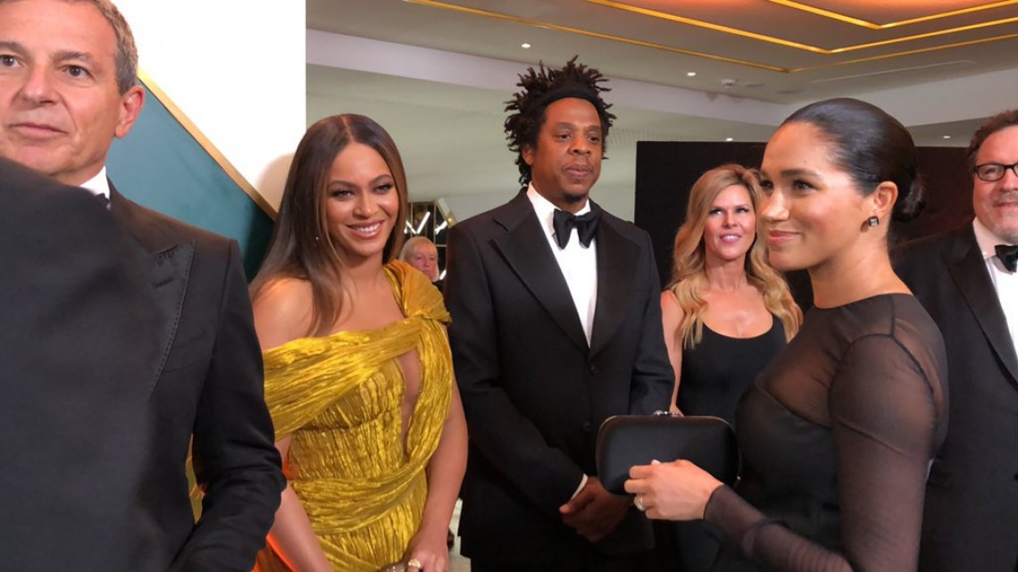 El encuentro de los duques de Sussex con Beyoncé y Jay-Z
