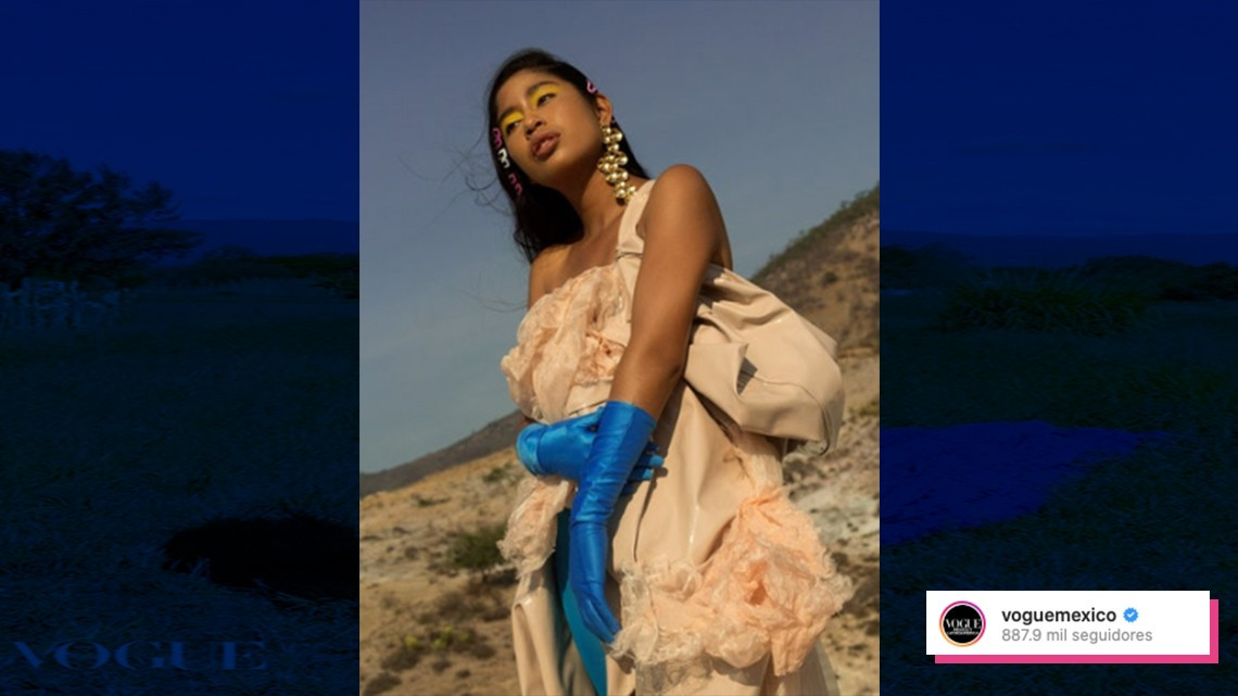 Karen Vega, la primera modelo oaxaqueña en Vogue