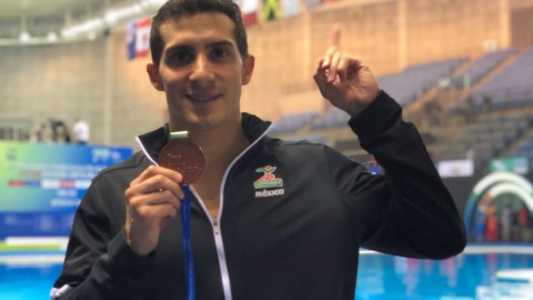 Pacheco y Ocampo dan bronce a México en Copa Mundial de Clavados 