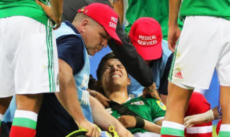 Salcedo fuera tres meses