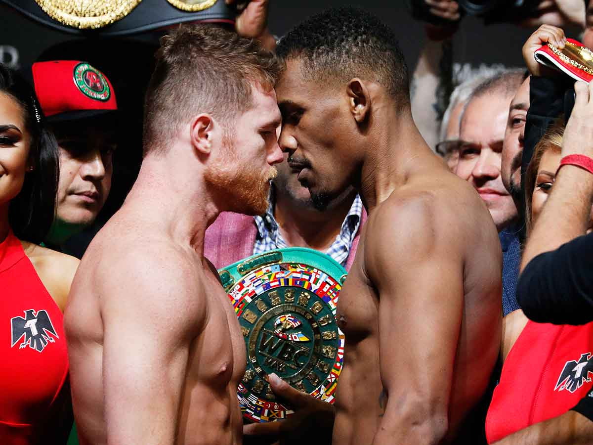 “Canelo” y Jacobs cumplen con la báscula