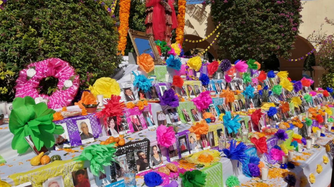 Inauguran Altar Monumental Colectivo en Matamoros