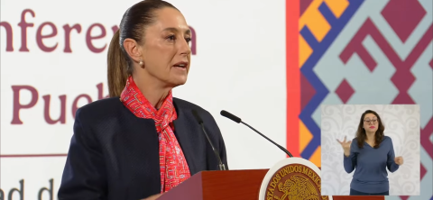 `Ojalá en Ecuador pronto griten presidenta con A´, dice Sheinbaum tras elecciones
