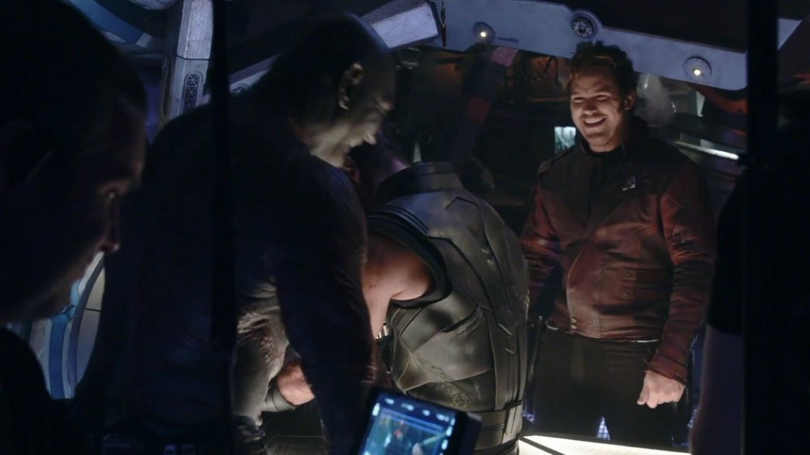 Imágenes detrás de las cámaras de Infinity War