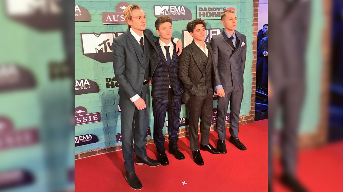 Así lucieron algunos famosos en los MTV Europe Music Awards