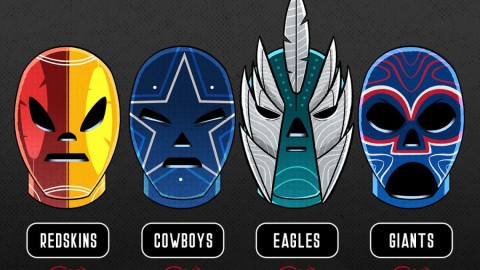 NFL México celebra el mes patrio con máscaras de luchadores