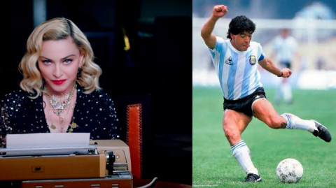 Madonna se hace tendencia por la muerte de Maradona