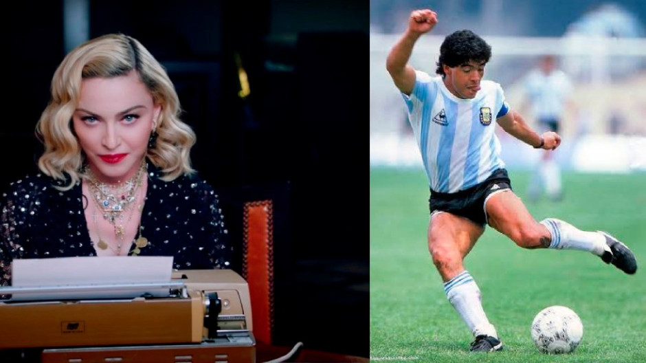 Madonna se hace tendencia por la muerte de Maradona