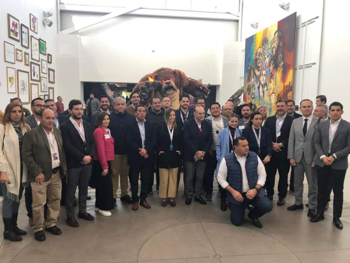 Destaca presidente Carlos Peña Ortiz ventaja geográfica y logística de Reynosa en Los Ángeles, California 