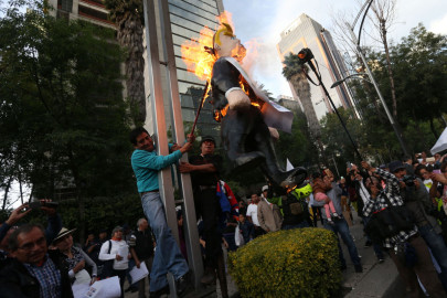 Vigilarán más de 3 mil policías marchas contra Trump en CDMX