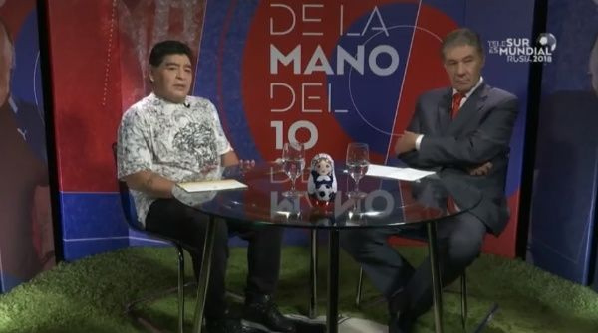 Maradona feliz por victoria de AMLO en elecciones