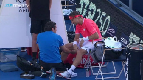 David Ferrer se retira de torneo de Auckland