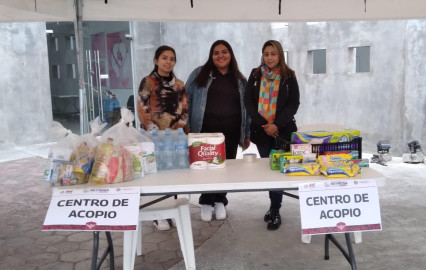 Instalan centros de acopio en Reynosa para apoyar a damnificados por Otis