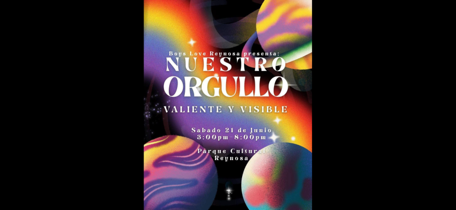 Reynosa celebra la diversidad con “Nuestro Orgullo valiente y visible”