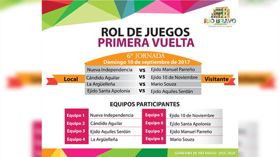 Continúa "Torneo de futbol interejidal"