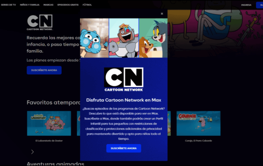 Cartoon Network Latinoamérica cierra oficialmente su sitio web