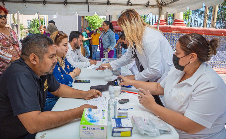 Celebra Municipio de Matamoros “Día Mundial  de la Salud” con brigada médica asistencial