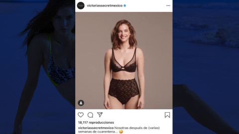 Victoria’s Secret se burla del sobrepeso con foto de Barbara Palvin 