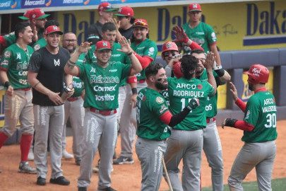 México en semifinales de la Serie del Caribe 2023