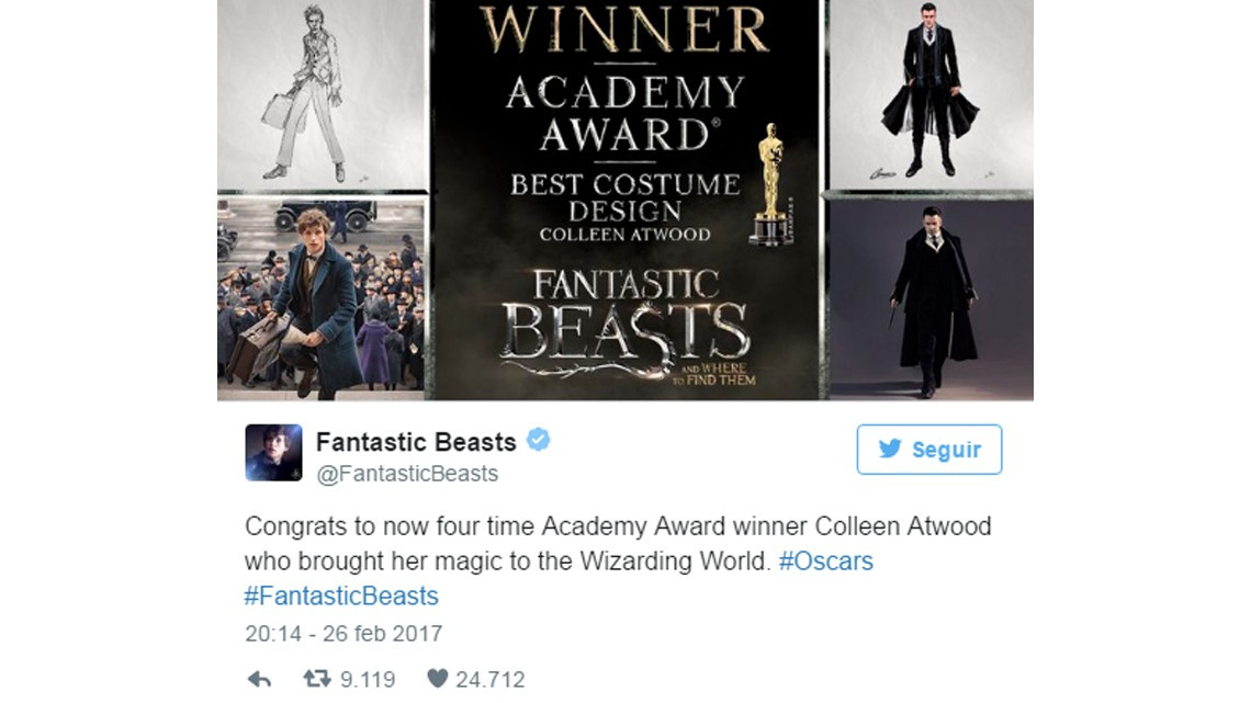 ¡Fantastic animals and where to find them 2, llegó!