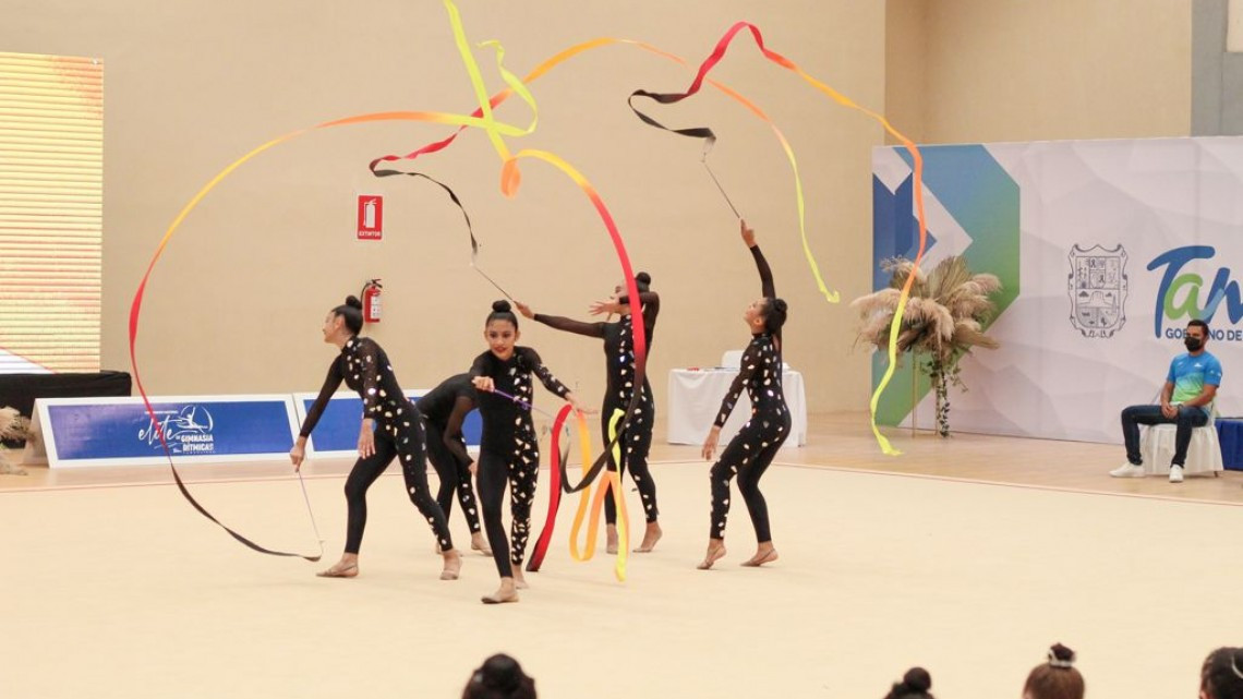 Inauguran Campeonato Nacional Elite de Gimnasia Rítmica en Tampico