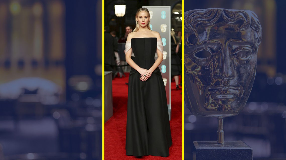 Los premios Bafta se visten de negro