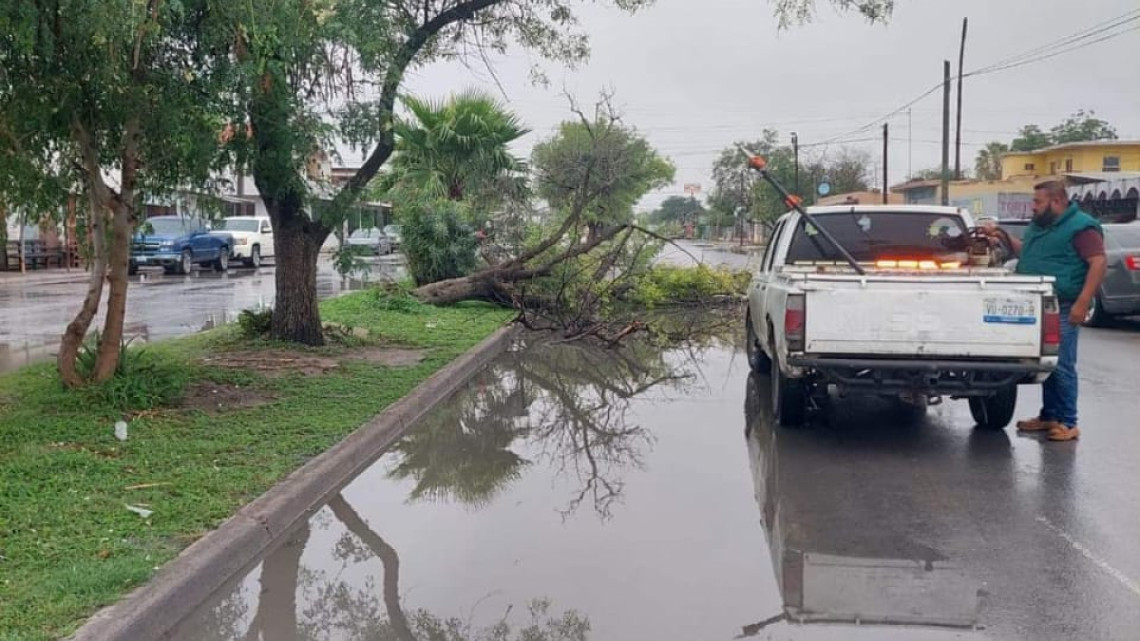 Trabajan dependencias municipales en limpieza y desazolve