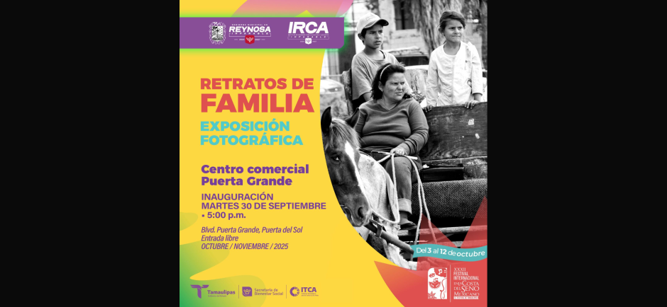 Invita Gobierno de Carlos Peña Ortiz a descubrir la vida cotidiana de Reynosa a través de la fotografía