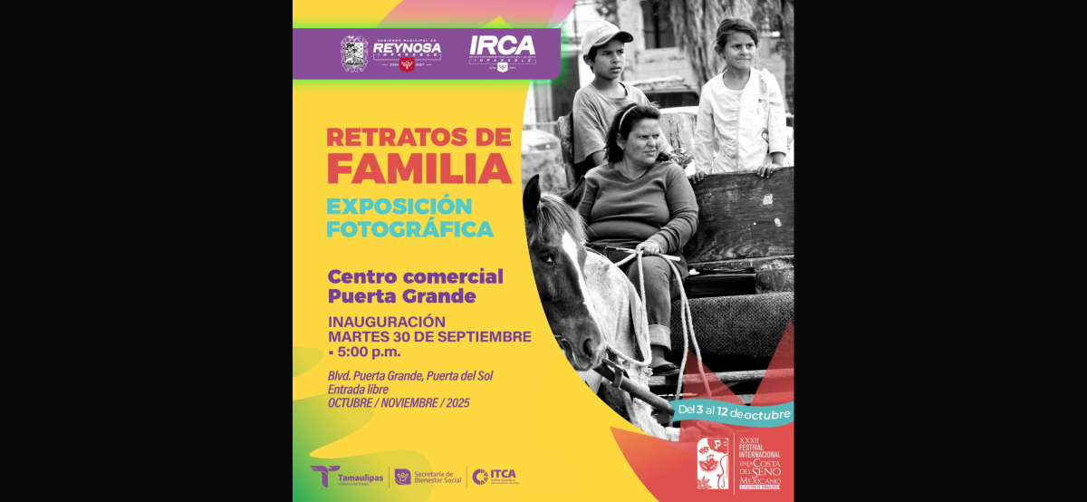 Invita Gobierno de Carlos Peña Ortiz a descubrir la vida cotidiana de Reynosa a través de la fotografía