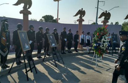 Conmemoran día de los niños héroes