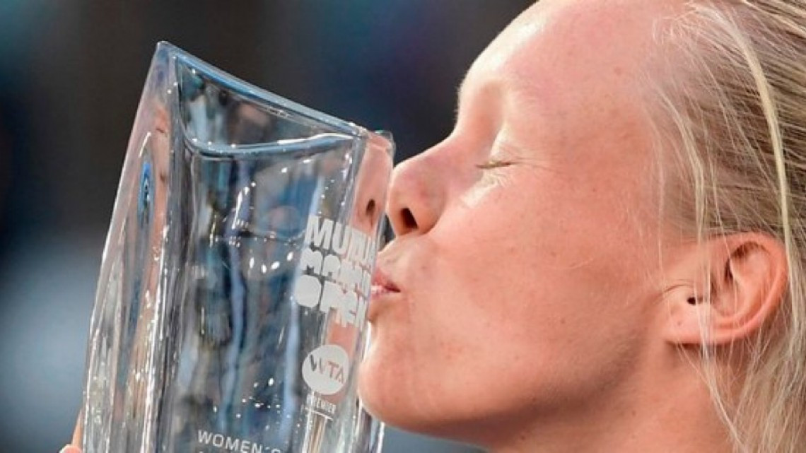 Kiki Bertens conquista el Abierto de Madrid
